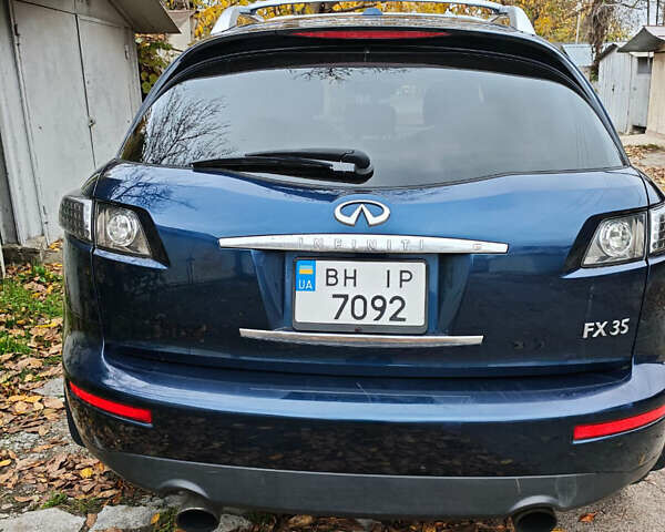 Синий Инфинити FX 35, объемом двигателя 3.5 л и пробегом 230 тыс. км за 8200 $, фото 6 на Automoto.ua
