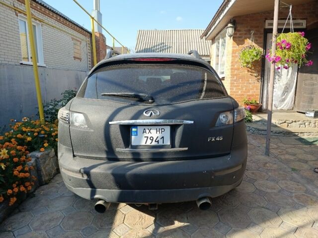 Чорний Інфініті FX 45, об'ємом двигуна 4.5 л та пробігом 185 тис. км за 5500 $, фото 3 на Automoto.ua