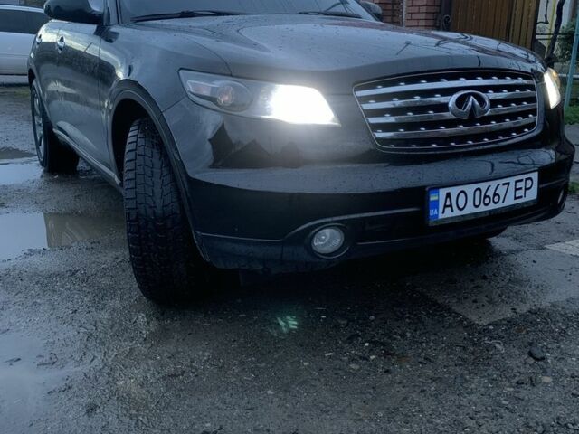 Черный Инфинити FX 45, объемом двигателя 4.5 л и пробегом 182 тыс. км за 6500 $, фото 6 на Automoto.ua