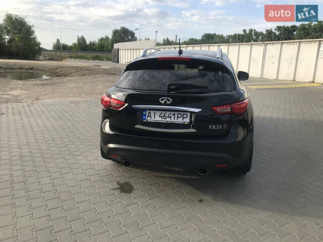 Черный Инфинити ФХ 50, объемом двигателя 5 л и пробегом 120 тыс. км за 12999 $, фото 5 на Automoto.ua
