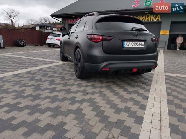 Черный Инфинити ФХ 50, объемом двигателя 5 л и пробегом 180 тыс. км за 13200 $, фото 6 на Automoto.ua