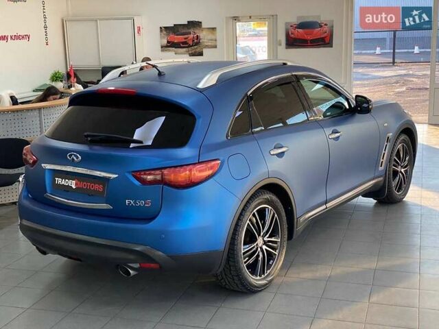 Синий Инфинити ФХ 50, объемом двигателя 5.03 л и пробегом 134 тыс. км за 10990 $, фото 11 на Automoto.ua