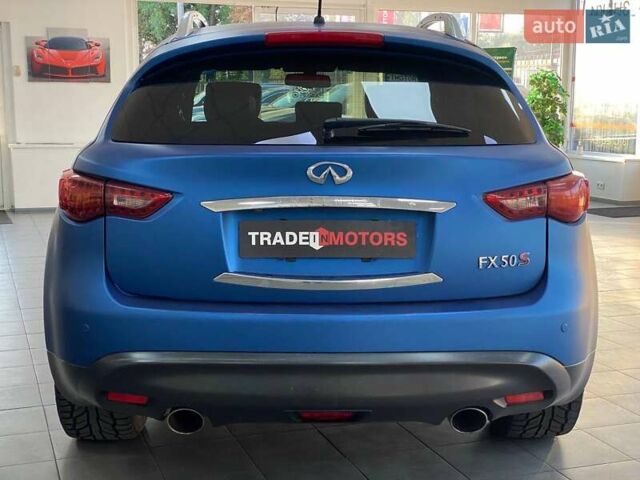 Синий Инфинити ФХ 50, объемом двигателя 5.03 л и пробегом 134 тыс. км за 10990 $, фото 9 на Automoto.ua