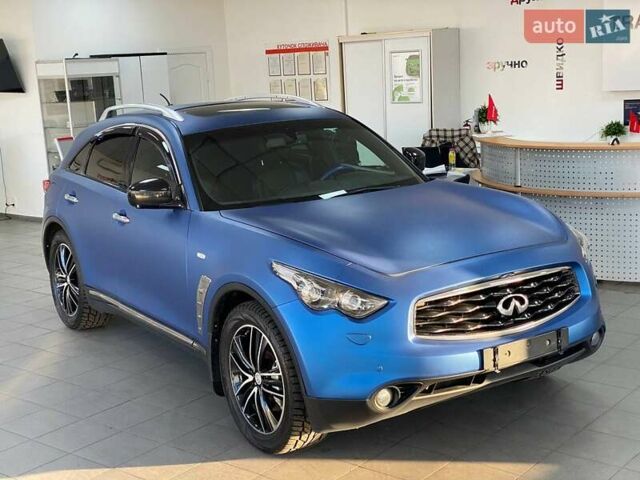 Синий Инфинити ФХ 50, объемом двигателя 5.03 л и пробегом 134 тыс. км за 10990 $, фото 1 на Automoto.ua