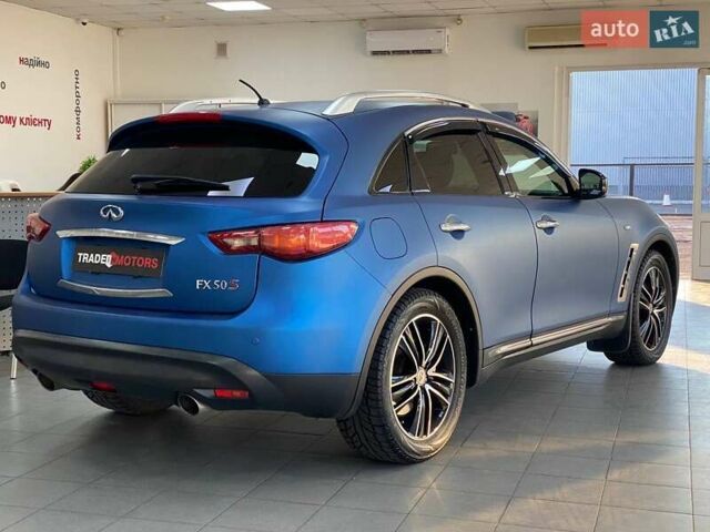 Синий Инфинити ФХ 50, объемом двигателя 5.03 л и пробегом 134 тыс. км за 10990 $, фото 10 на Automoto.ua