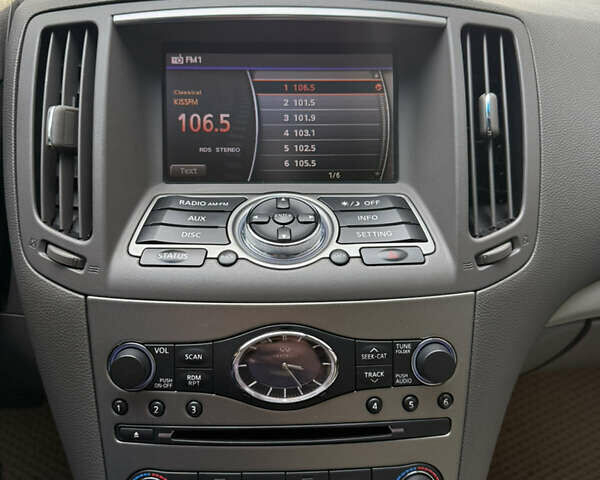 Белый Инфинити G25, объемом двигателя 2.5 л и пробегом 160 тыс. км за 11500 $, фото 17 на Automoto.ua