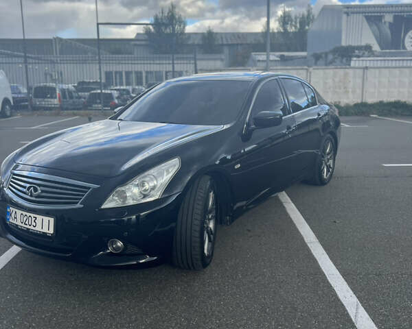 Черный Инфинити G25, объемом двигателя 2.5 л и пробегом 202 тыс. км за 9000 $, фото 1 на Automoto.ua