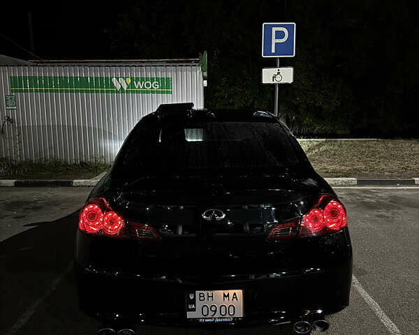 Черный Инфинити G25, объемом двигателя 2.5 л и пробегом 273 тыс. км за 10500 $, фото 16 на Automoto.ua