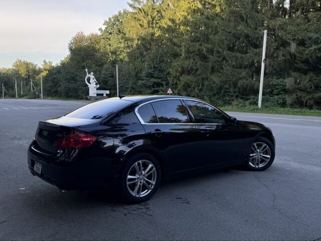 Черный Инфинити G25, объемом двигателя 2.5 л и пробегом 205 тыс. км за 9000 $, фото 2 на Automoto.ua