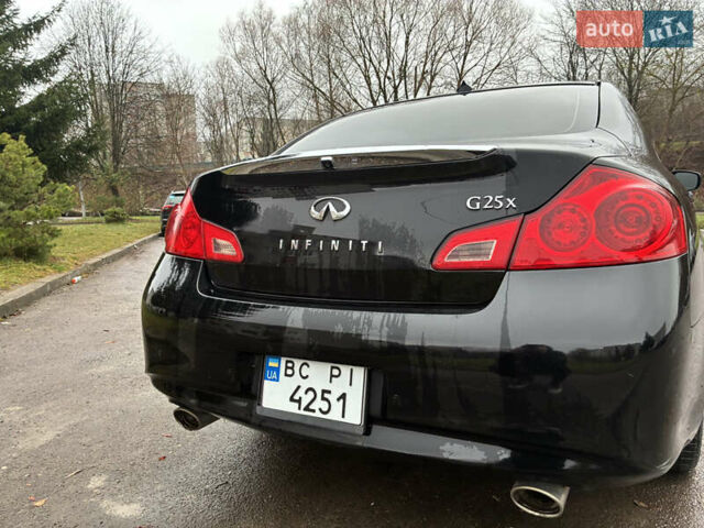 Черный Инфинити G25, объемом двигателя 2.5 л и пробегом 217 тыс. км за 7600 $, фото 4 на Automoto.ua