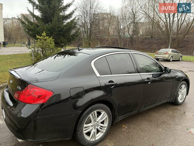 Черный Инфинити G25, объемом двигателя 2.5 л и пробегом 217 тыс. км за 7600 $, фото 5 на Automoto.ua