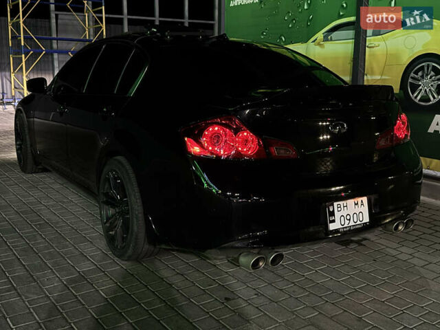 Черный Инфинити G25, объемом двигателя 2.5 л и пробегом 273 тыс. км за 10500 $, фото 4 на Automoto.ua