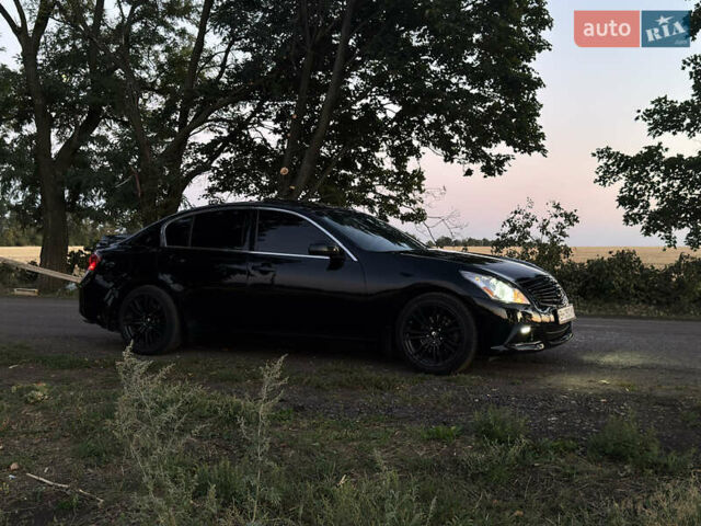 Черный Инфинити G25, объемом двигателя 2.5 л и пробегом 273 тыс. км за 10500 $, фото 20 на Automoto.ua