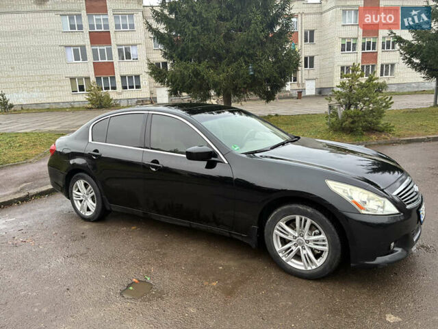 Черный Инфинити G25, объемом двигателя 2.5 л и пробегом 217 тыс. км за 7600 $, фото 2 на Automoto.ua