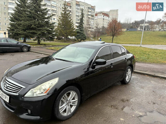 Черный Инфинити G25, объемом двигателя 2.5 л и пробегом 217 тыс. км за 7600 $, фото 7 на Automoto.ua