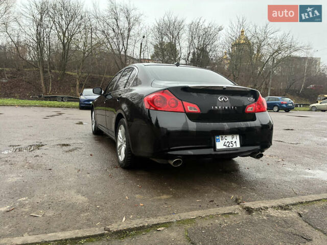 Черный Инфинити G25, объемом двигателя 2.5 л и пробегом 217 тыс. км за 7600 $, фото 1 на Automoto.ua