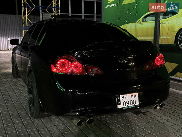 Черный Инфинити G25, объемом двигателя 2.5 л и пробегом 273 тыс. км за 10500 $, фото 5 на Automoto.ua