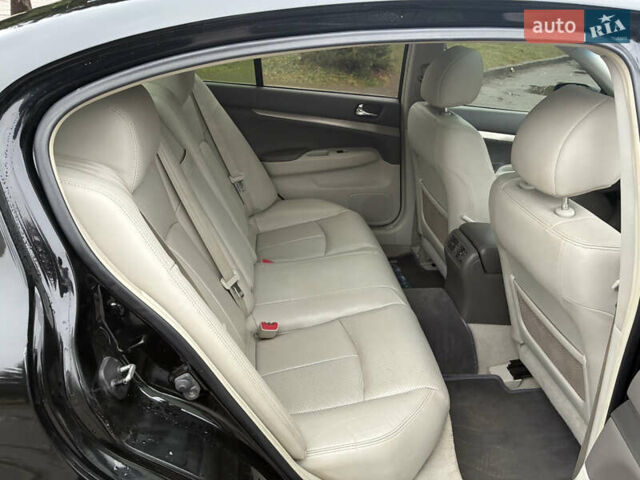 Черный Инфинити G25, объемом двигателя 2.5 л и пробегом 217 тыс. км за 7600 $, фото 13 на Automoto.ua