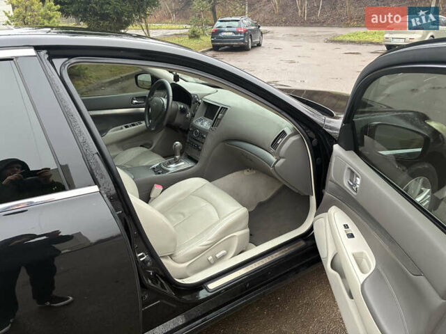 Черный Инфинити G25, объемом двигателя 2.5 л и пробегом 217 тыс. км за 7600 $, фото 15 на Automoto.ua