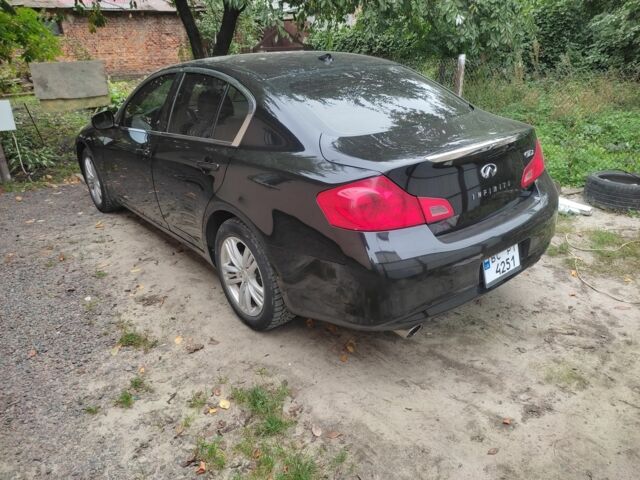 Черный Инфинити G25, объемом двигателя 2.5 л и пробегом 217 тыс. км за 7800 $, фото 15 на Automoto.ua