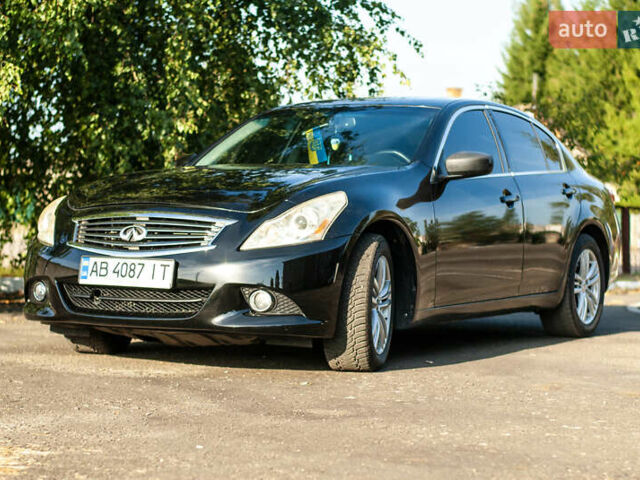 Черный Инфинити G25, объемом двигателя 2.5 л и пробегом 310 тыс. км за 8600 $, фото 2 на Automoto.ua