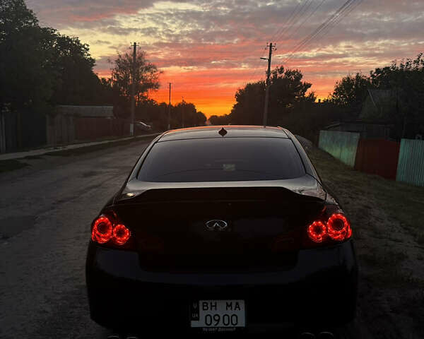 Черный Инфинити G25, объемом двигателя 2.5 л и пробегом 273 тыс. км за 10500 $, фото 24 на Automoto.ua