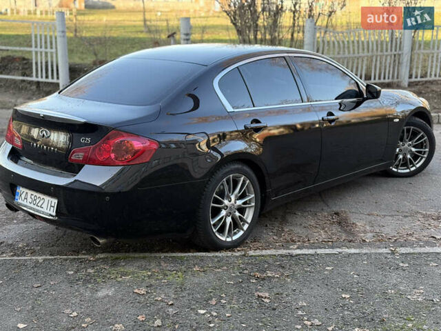 Чорний Інфініті G25, об'ємом двигуна 2.5 л та пробігом 173 тис. км за 10300 $, фото 5 на Automoto.ua