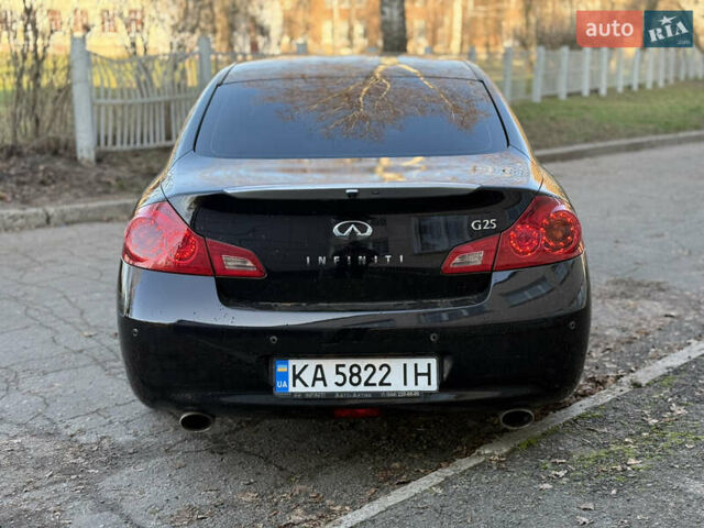 Чорний Інфініті G25, об'ємом двигуна 2.5 л та пробігом 173 тис. км за 10300 $, фото 6 на Automoto.ua