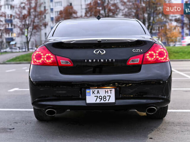 Черный Инфинити G25, объемом двигателя 2.5 л и пробегом 245 тыс. км за 11000 $, фото 29 на Automoto.ua