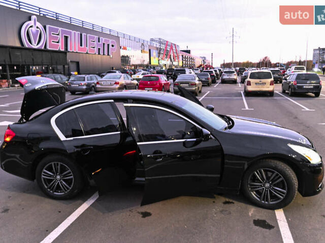 Черный Инфинити G25, объемом двигателя 2.5 л и пробегом 245 тыс. км за 11000 $, фото 44 на Automoto.ua