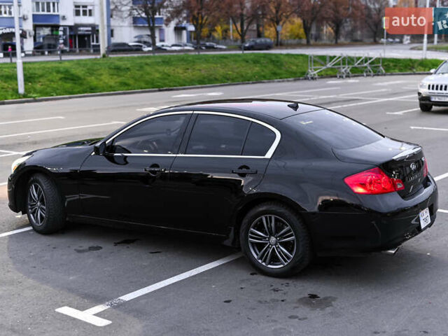 Черный Инфинити G25, объемом двигателя 2.5 л и пробегом 245 тыс. км за 11000 $, фото 9 на Automoto.ua
