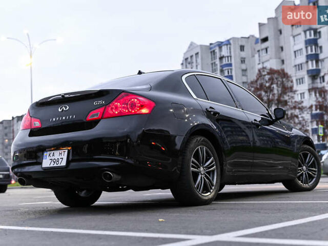 Черный Инфинити G25, объемом двигателя 2.5 л и пробегом 245 тыс. км за 11000 $, фото 17 на Automoto.ua