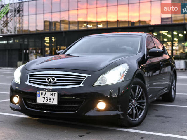 Черный Инфинити G25, объемом двигателя 2.5 л и пробегом 245 тыс. км за 11000 $, фото 2 на Automoto.ua