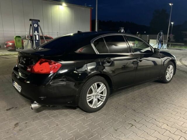 Чорний Інфініті G25, об'ємом двигуна 2.5 л та пробігом 185 тис. км за 9289 $, фото 3 на Automoto.ua