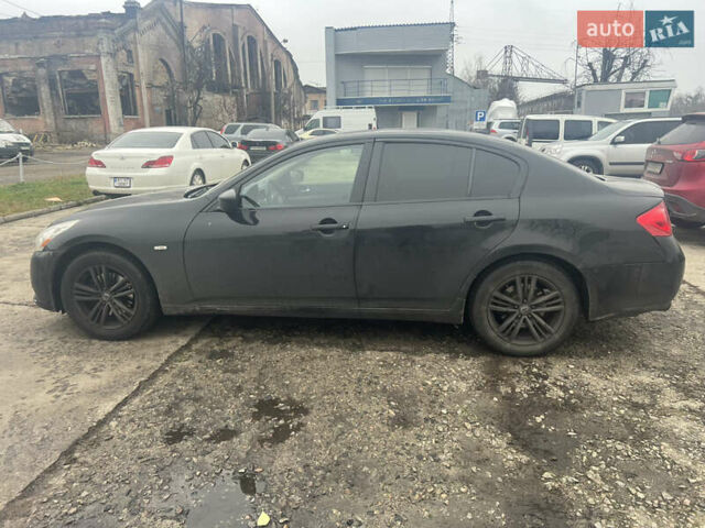 Чорний Інфініті G25, об'ємом двигуна 2.5 л та пробігом 182 тис. км за 7200 $, фото 1 на Automoto.ua