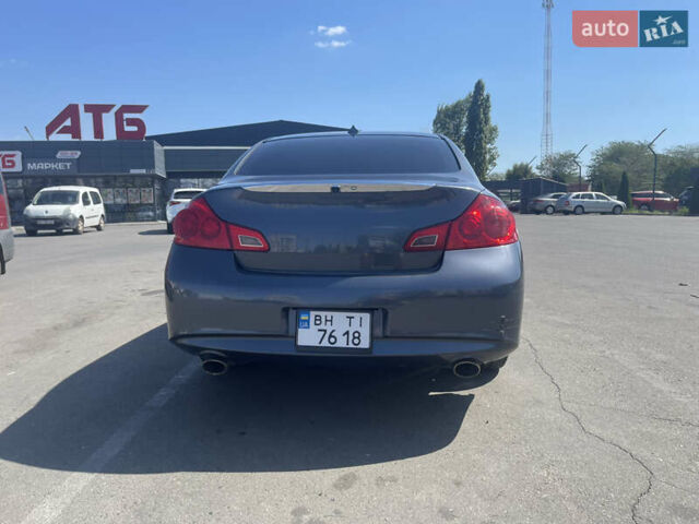 Серый Инфинити G25, объемом двигателя 2.5 л и пробегом 152 тыс. км за 9500 $, фото 3 на Automoto.ua