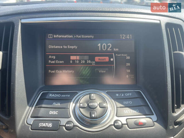 Серый Инфинити G25, объемом двигателя 2.5 л и пробегом 152 тыс. км за 9500 $, фото 8 на Automoto.ua