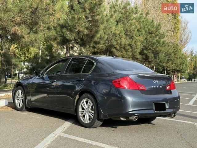 Серый Инфинити G25, объемом двигателя 2.5 л и пробегом 165 тыс. км за 9300 $, фото 5 на Automoto.ua