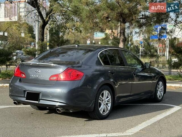Серый Инфинити G25, объемом двигателя 2.5 л и пробегом 165 тыс. км за 9300 $, фото 8 на Automoto.ua