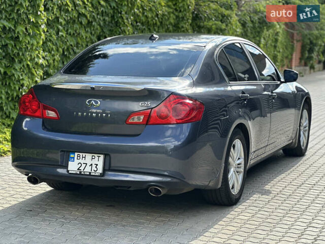 Синий Инфинити G25, объемом двигателя 2.5 л и пробегом 166 тыс. км за 9900 $, фото 12 на Automoto.ua