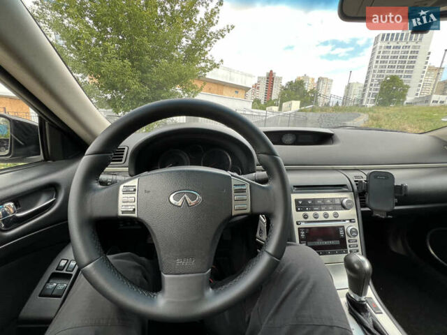 Черный Инфинити G35, объемом двигателя 3.5 л и пробегом 199 тыс. км за 8200 $, фото 11 на Automoto.ua