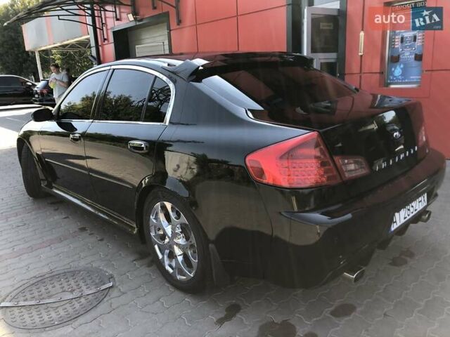 Чорний Інфініті G35, об'ємом двигуна 3.5 л та пробігом 350 тис. км за 6777 $, фото 4 на Automoto.ua