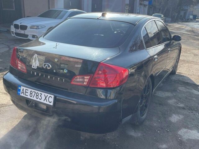 Черный Инфинити G35, объемом двигателя 3.5 л и пробегом 255 тыс. км за 6000 $, фото 6 на Automoto.ua