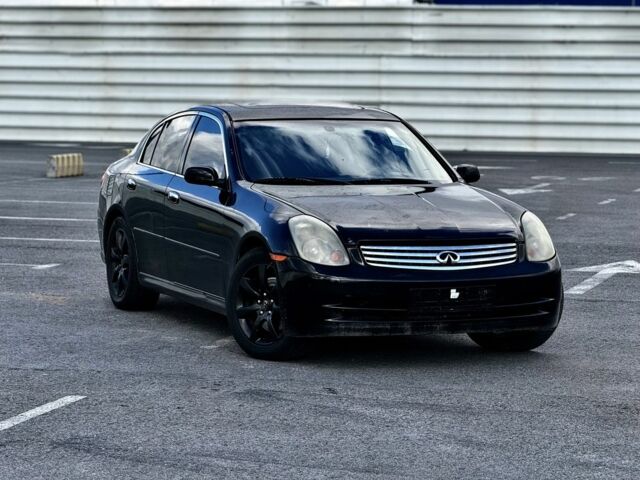 Черный Инфинити G35, объемом двигателя 3.5 л и пробегом 200 тыс. км за 5999 $, фото 1 на Automoto.ua