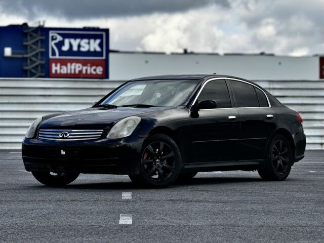 Черный Инфинити G35, объемом двигателя 3.5 л и пробегом 200 тыс. км за 5999 $, фото 3 на Automoto.ua
