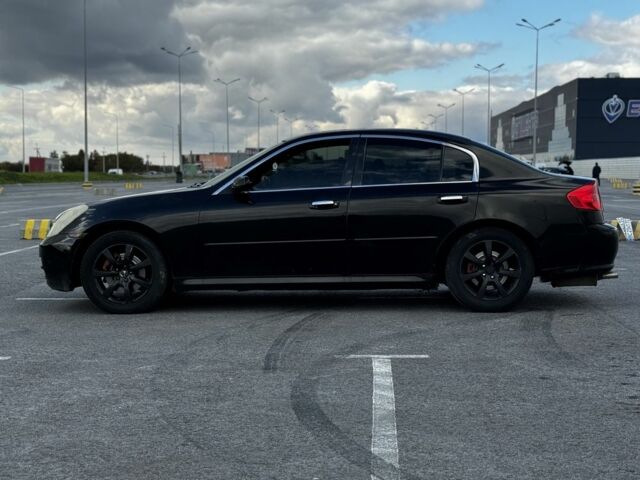 Черный Инфинити G35, объемом двигателя 3.5 л и пробегом 200 тыс. км за 5999 $, фото 5 на Automoto.ua