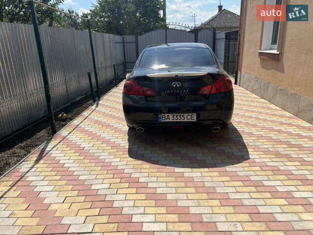 Черный Инфинити G35, объемом двигателя 3.5 л и пробегом 215 тыс. км за 8200 $, фото 2 на Automoto.ua
