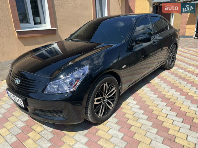 Черный Инфинити G35, объемом двигателя 3.5 л и пробегом 215 тыс. км за 8200 $, фото 1 на Automoto.ua