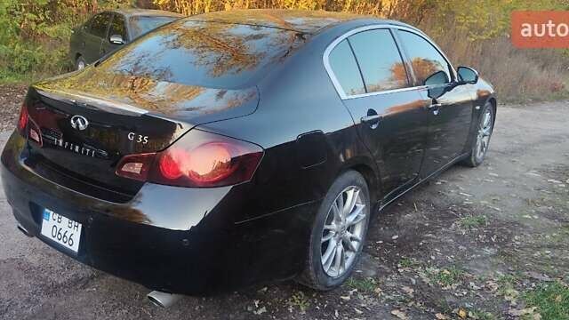 Черный Инфинити G35, объемом двигателя 3.5 л и пробегом 241 тыс. км за 9000 $, фото 4 на Automoto.ua