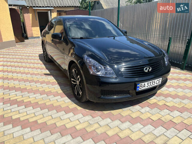Черный Инфинити G35, объемом двигателя 3.5 л и пробегом 215 тыс. км за 8200 $, фото 4 на Automoto.ua